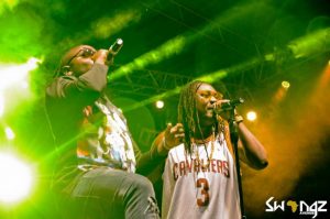 Moments as Tarus Riley Graced Swangz All Star Concert 