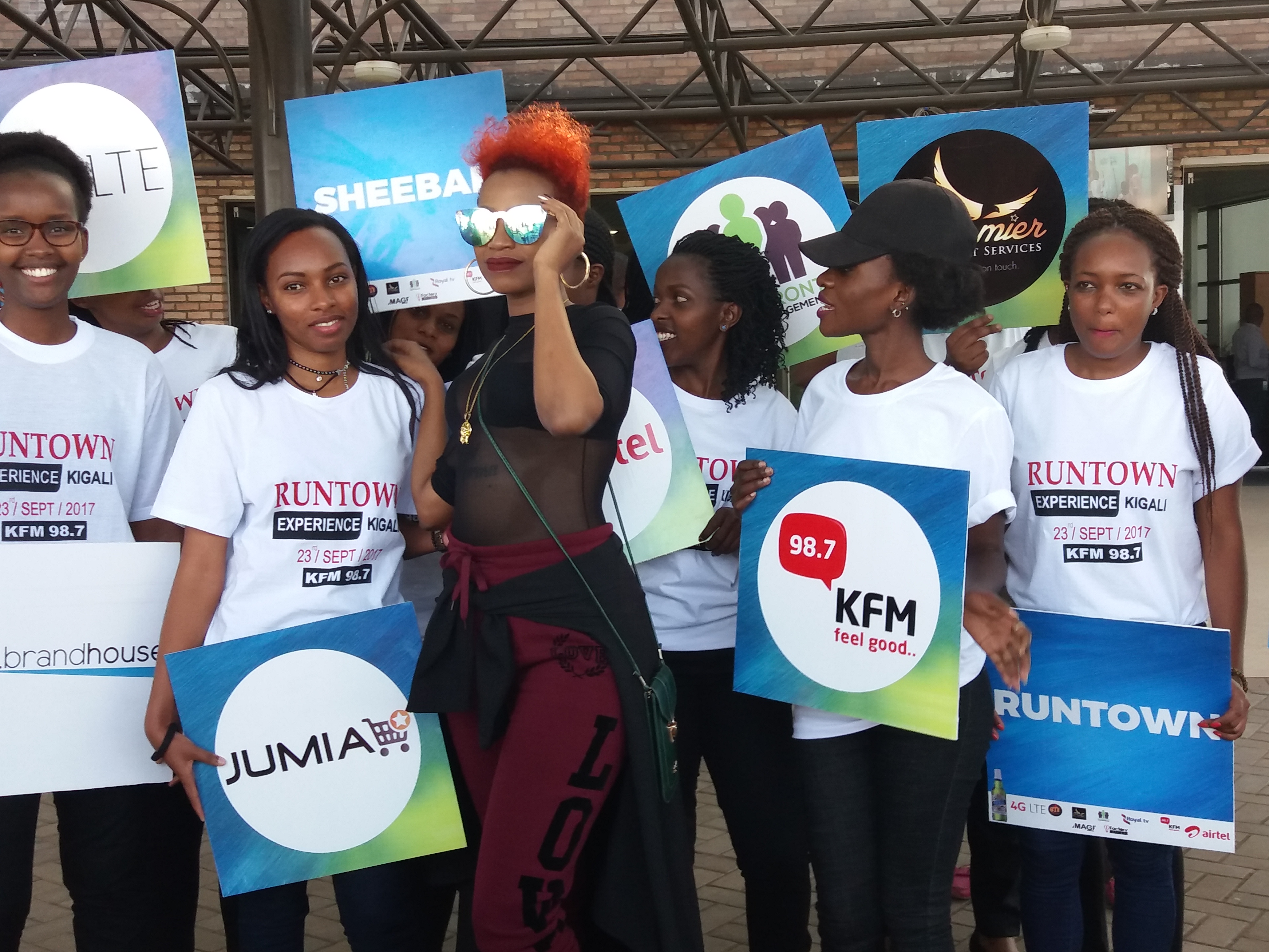 Musician Sheebah in Kigali- Set for the RunTown Experience Concert