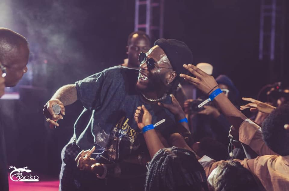 Burna Boy's Kampala, Uganda concert, which took place at the Kampala Serena Hotel gardens left a lasting impression,,.
